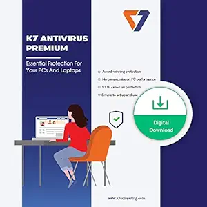 K7 Security K7 Antivirus Premium- 1 User, 1 Year